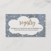 Registereinlage für die Kinderdusche von Jungen Begleitkarte (Vorderseite)