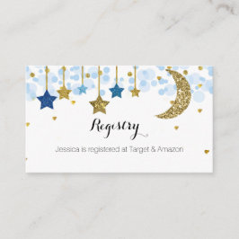 Registereintrag für Sterne und Mond Begleitkarte