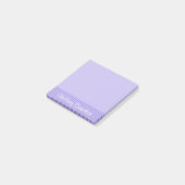 Registerkarte "personalisiert" mit Name Post-it Klebezettel (angewinkelt)