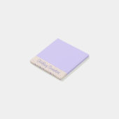 Registerkarte "personalisiert" mit Name Post-it Klebezettel (angewinkelt)