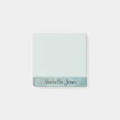 Registerkarte "personalisiert" mit Name Post-it Klebezettel (Vorderseite)