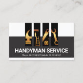 Registerkarte "Special Layers Gold Handyman Tools" Visitenkarte (Vorderseite)