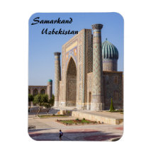 Registerplatz bei Sonnenuntergang - Samarkand, Usb