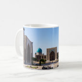 Registerplatz - Samarkand, Usbekistan, Asien Kaffeetasse (Vorderseite Links)