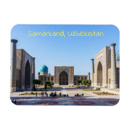 Registerplatz - Samarkand, Usbekistan, Asien Magnet