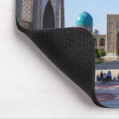 Registerplatz - Samarkand, Usbekistan, Asien Mousepad (Ecke)