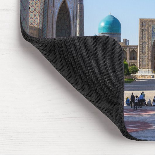 Registerplatz - Samarkand, Usbekistan, Asien Mousepad (Ecke)