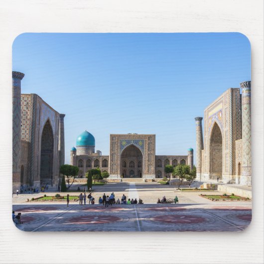 Registerplatz - Samarkand, Usbekistan, Asien Mousepad (Vorne)