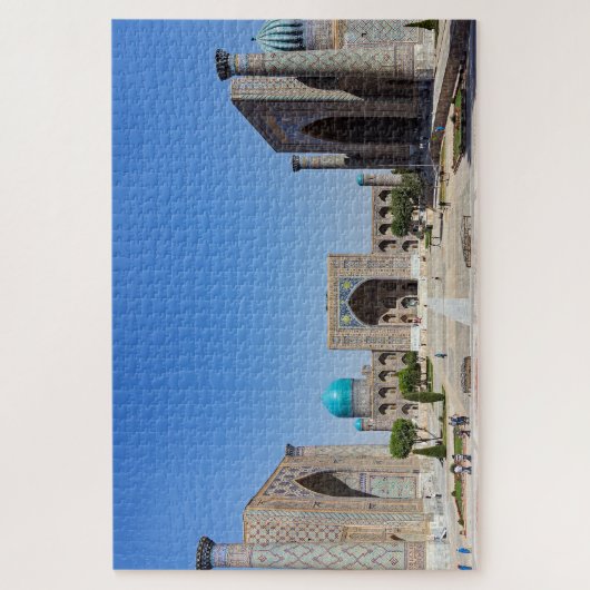 Registerplatz - Samarkand, Usbekistan, Asien Puzzle (Vertikal)