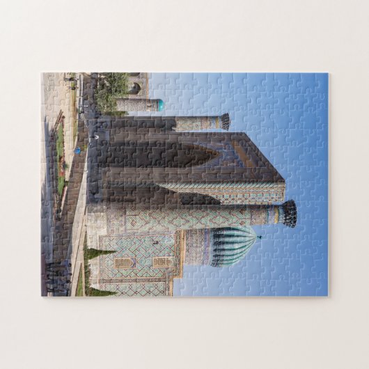 Registerplatz - Samarkand, Usbekistan, Asien Puzzle (Horizontal)