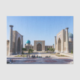 Registerplatz - Samarkand, Usbekistan, Asien Seidenpapier