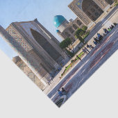 Registerplatz - Samarkand, Usbekistan, Asien Seidenpapier (Ausschnitt)