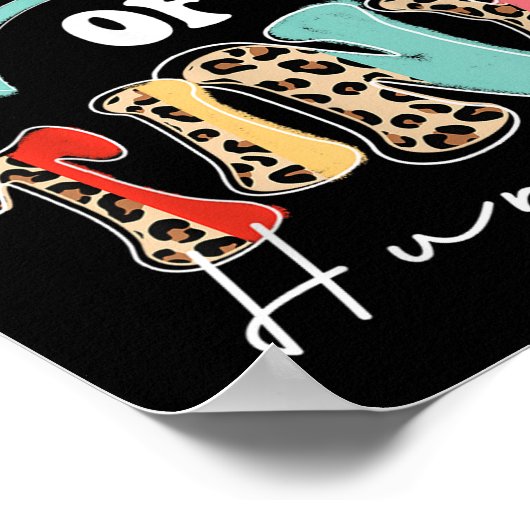 Registrar Of Tiny Humans, Funny School Team Regist Poster (Ecke)