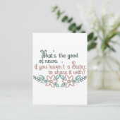 Registrieren Postkarte (Stehend Vorderseite)