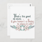 Registrieren Postkarte (Vorne/Hinten)