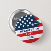 Registrieren Sie sich, um den US-Flaggen-Button zu Button (Vorne & Hinten)