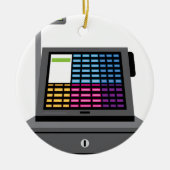 Registrierkasse-Touchschirm Keramik Ornament (Vorne)