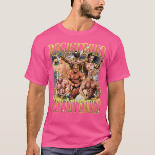 Registriert Flex Offender Funny Workout Gym Meme B T-Shirt