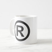 Registriert Kaffeetasse (Vorderseite Links)