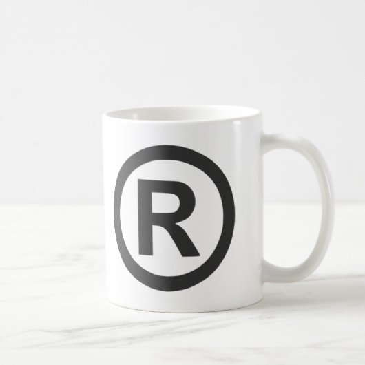 Registriert Kaffeetasse (Rechts)