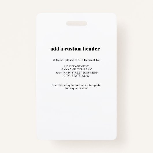 Registriert Krankenpflege QR Code Foto ID Ausweis (Rückseite)