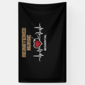 Registriert Krankenschwester #Essential Stethoscop Banner (Vertikal)