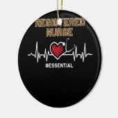 Registriert Krankenschwester #Essential Stethoscop Keramik Ornament (Links)