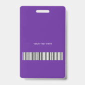 Registriert Krankenschwester RN Foto ID Ausweis (Rückseite)