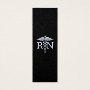 Registriert Krankenschwester RN Silver Caduceus au