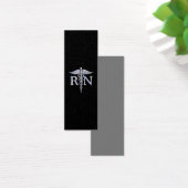 Registriert Krankenschwester RN Silver Caduceus au (Schreibtisch)