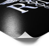 Registriert Krankenschwester RN Silver Caduceus au Fotodruck (Ecke)