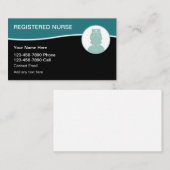 Registriert Krankenversicherer-Visitenkarten Visitenkarte (Vorne/Hinten)