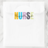 Registriert Krankenversicherung RN NIEDLICH Runder Aufkleber (Tasche)