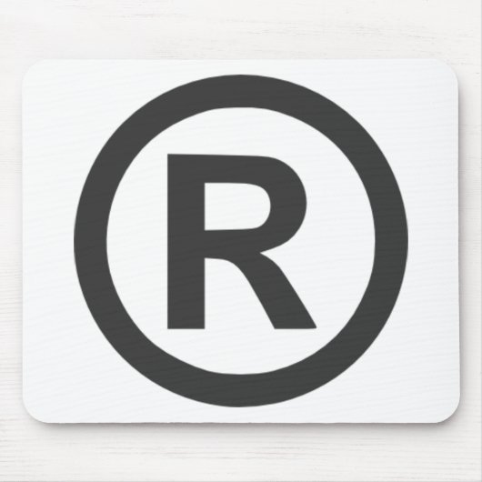 Registriert Mousepad (Vorne)