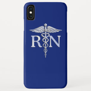 Registriert Nurse RN Caduceus Design Case-Mate iPhone Hülle