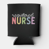 Registriert Nurse RN Nurse Abschluss Dosenkühler (Vorderseite)