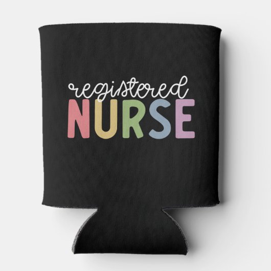Registriert Nurse RN Nurse Abschluss Dosenkühler (Rückseite)