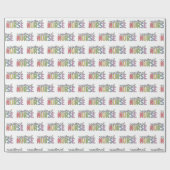 Registriert Nurse RN Nurse Abschluss Geschenkpapier (Flach)