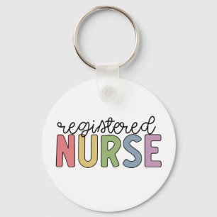 Registriert Nurse RN Nurse Abschluss Schlüsselanhänger