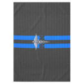 Registriert Nurse RN Silver Caduceus Tischdecke (Vorderseite)