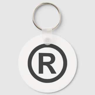 Registriert Schlüsselanhänger