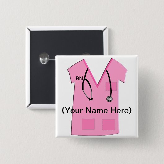 Registrierte Button (Vorne & Hinten)