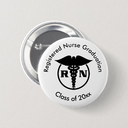 Registrierte Button (Vorne & Hinten)