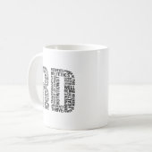 Registrierte Diätetiker Funktelegrafie Kaffeetasse (Vorderseite Links)
