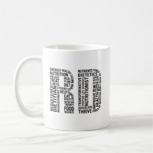 Registrierte Diätetiker Funktelegrafie Kaffeetasse