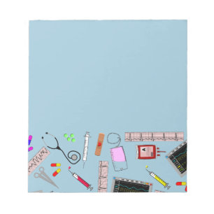 Registrierte Krankenpflegeprogramme Notizblock