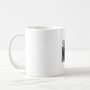 Registrierte Krankenpfleger-Schrift-Typografie-Vek Kaffeetasse