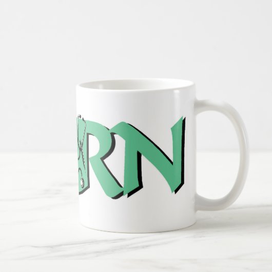 Registrierte Krankenschwester-Kaffee-Tasse Kaffeetasse (Rechts)