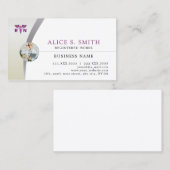 Registrierte Krankenschwester mit RN-Logo und Foto Visitenkarte (Vorne/Hinten)