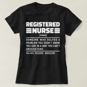 Registrierte Krankenschwester Noun Mama Gesundheit T-Shirt